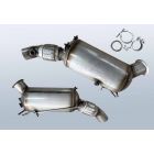 Diesel particulate filter with oxi cat BMW 1er 118d xDrive (F20)