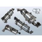 Diesel particulate filter with oxi cat TOYOTA Proace City Verso 1.5 D-4D 130 (BKY K9)